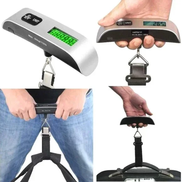 2/$30 NEW Handheld Travel Luggage Scale - Picture 3 of 6